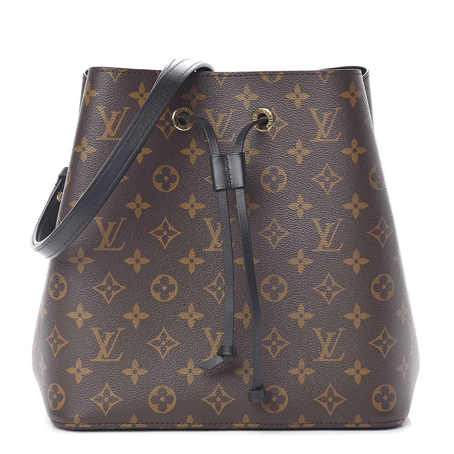 Louis Vuitton Monogram Neonoe MM Black 1 of 10