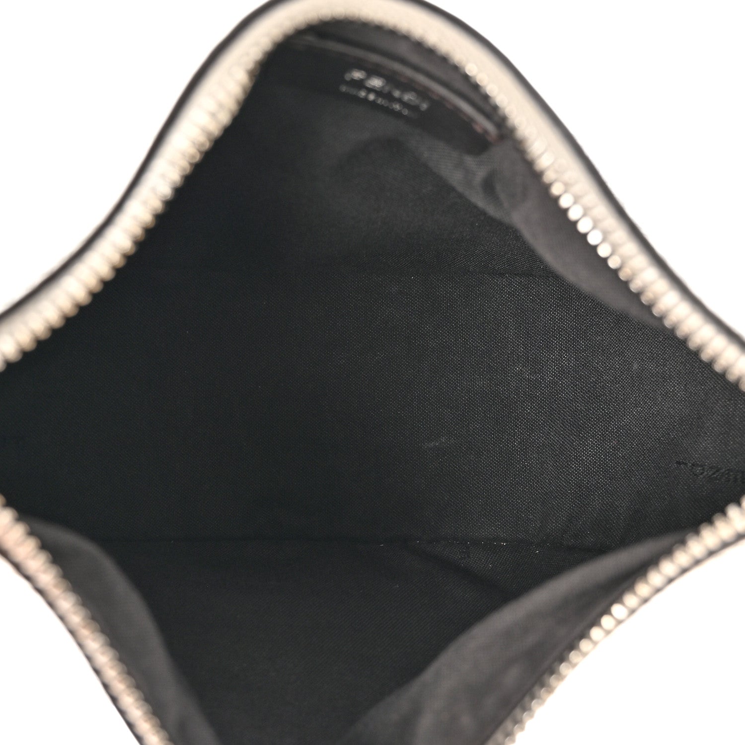Fendi Rock Millenium Mini Fendigraphy Hobo Bag Argento 5 of 12