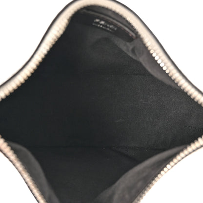 Fendi Rock Millenium Mini Fendigraphy Hobo Bag Argento 5 of 12