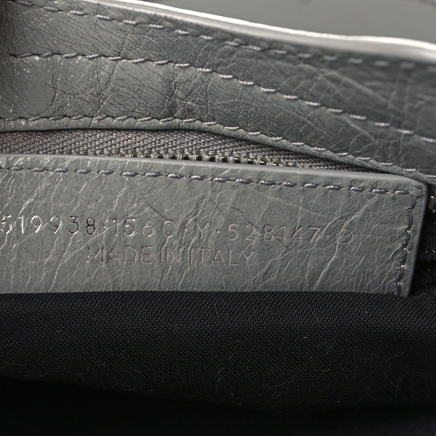 Balenciaga Agneau Giant 12 Silver Hardware Mini City Gris Haussmannien 7 of 9