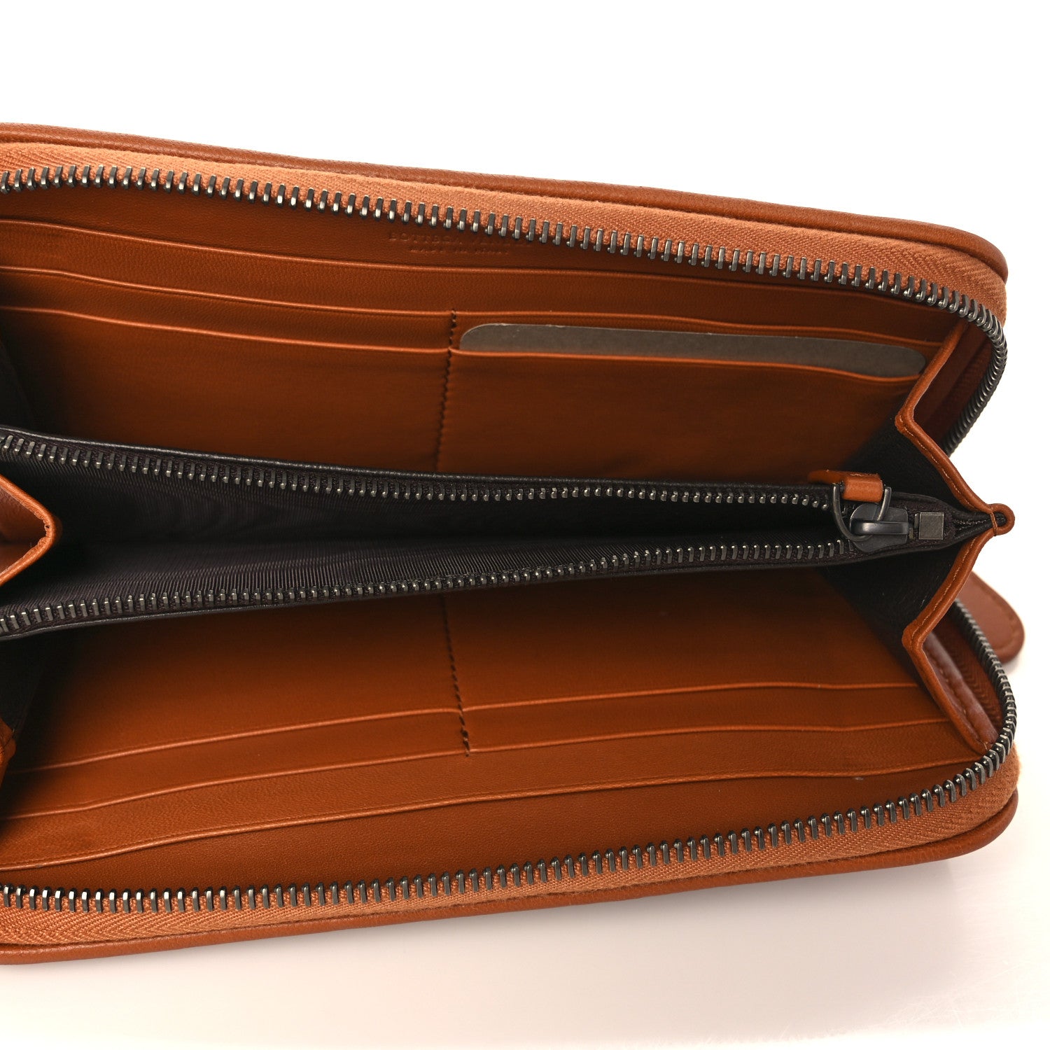 Bottega Veneta Nappa Intrecciato Zip Around Wallet Toscana 5 of 7