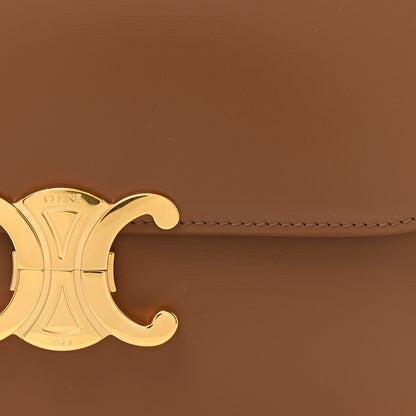 Celine Shiny Calfskin Medium Triomphe Bronze 9 of 12