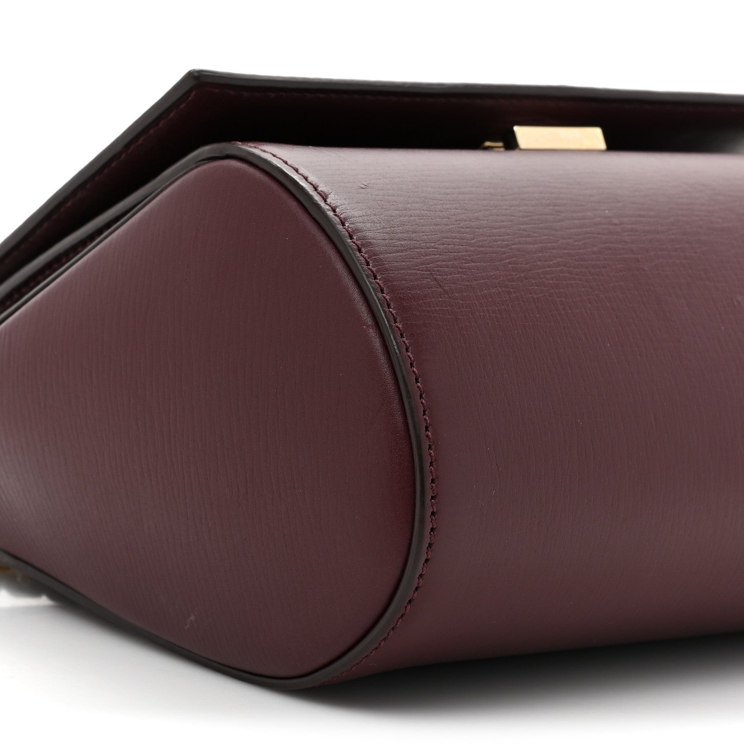 Givenchy Textured Calfskin Mini Pandora Box Chain Crossbody Bag Oxblood 9 of 11