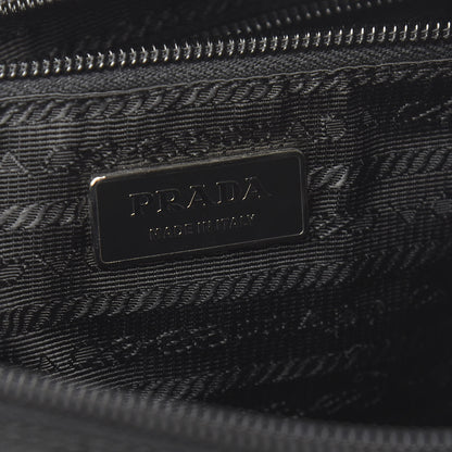 Prada Tessuto Nylon Messenger Bag Black 6 of 10