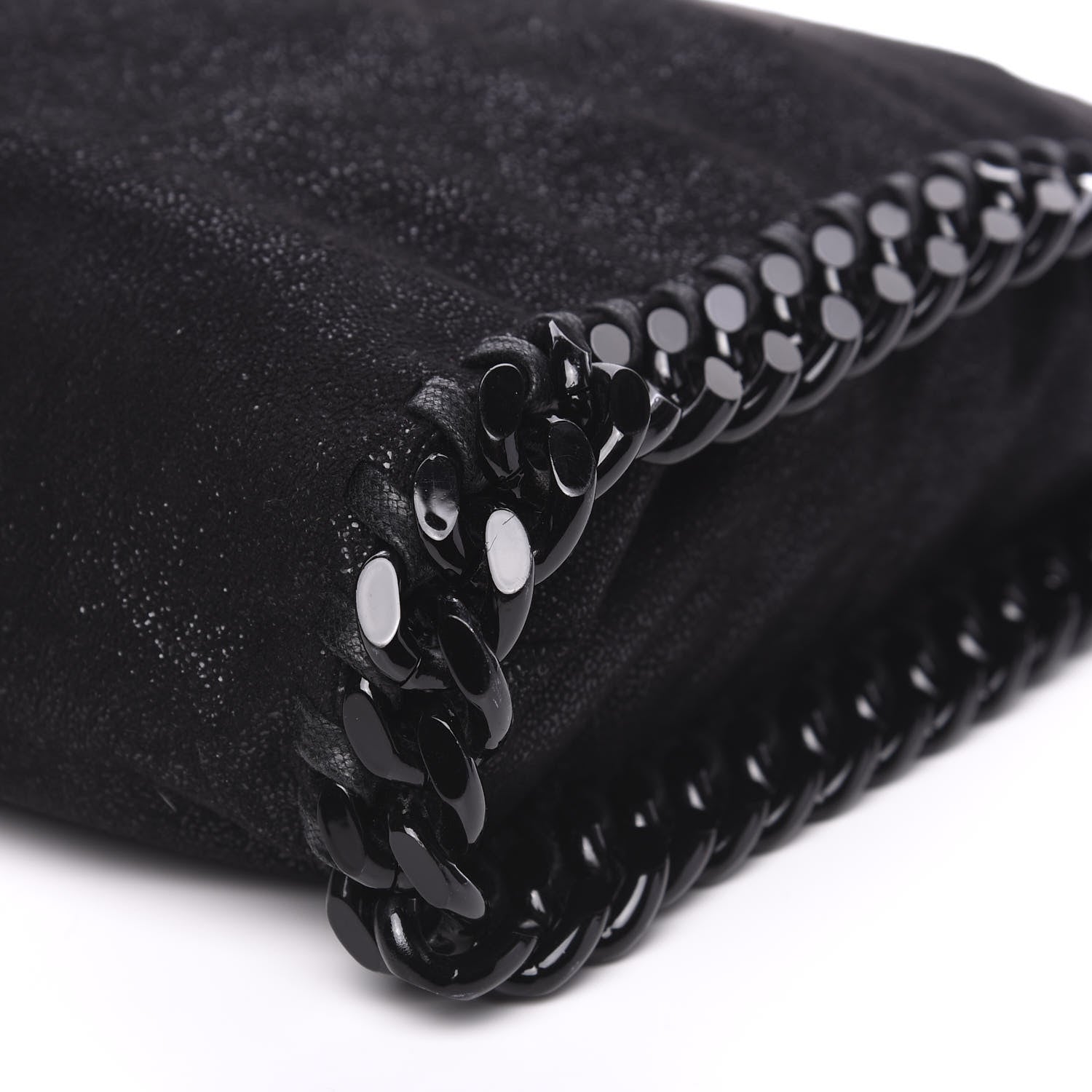 Stella McCartney Shaggy Deer Small Falabella Tote Black 8 of 11