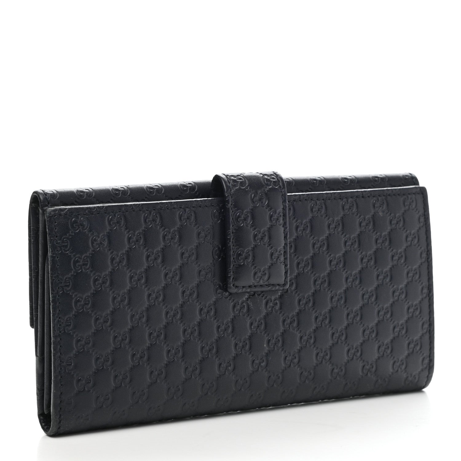 Gucci Microguccissima Continental Flap Wallet Navy 3 of 12
