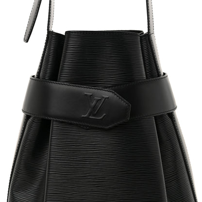 Louis Vuitton Epi Sac D'Epaule Black 7 of 9