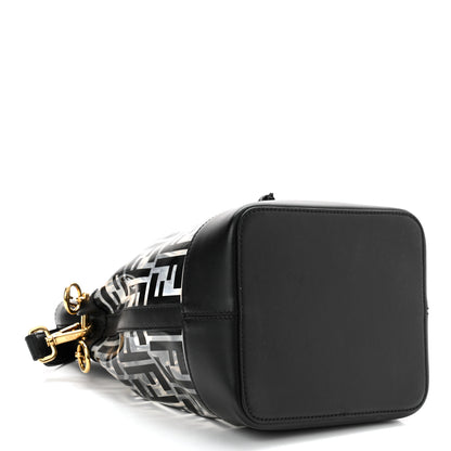 Fendi TPU FF Vitello Grace F is Fendi Grande Mon Tresor Bucket Bag Black 4 of 10