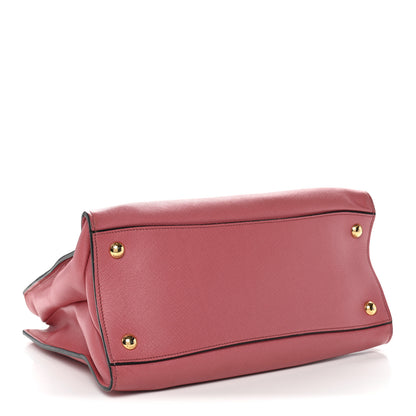 Prada Saffiano Soft Triple Pocket Tote Tamaris 4 of 11