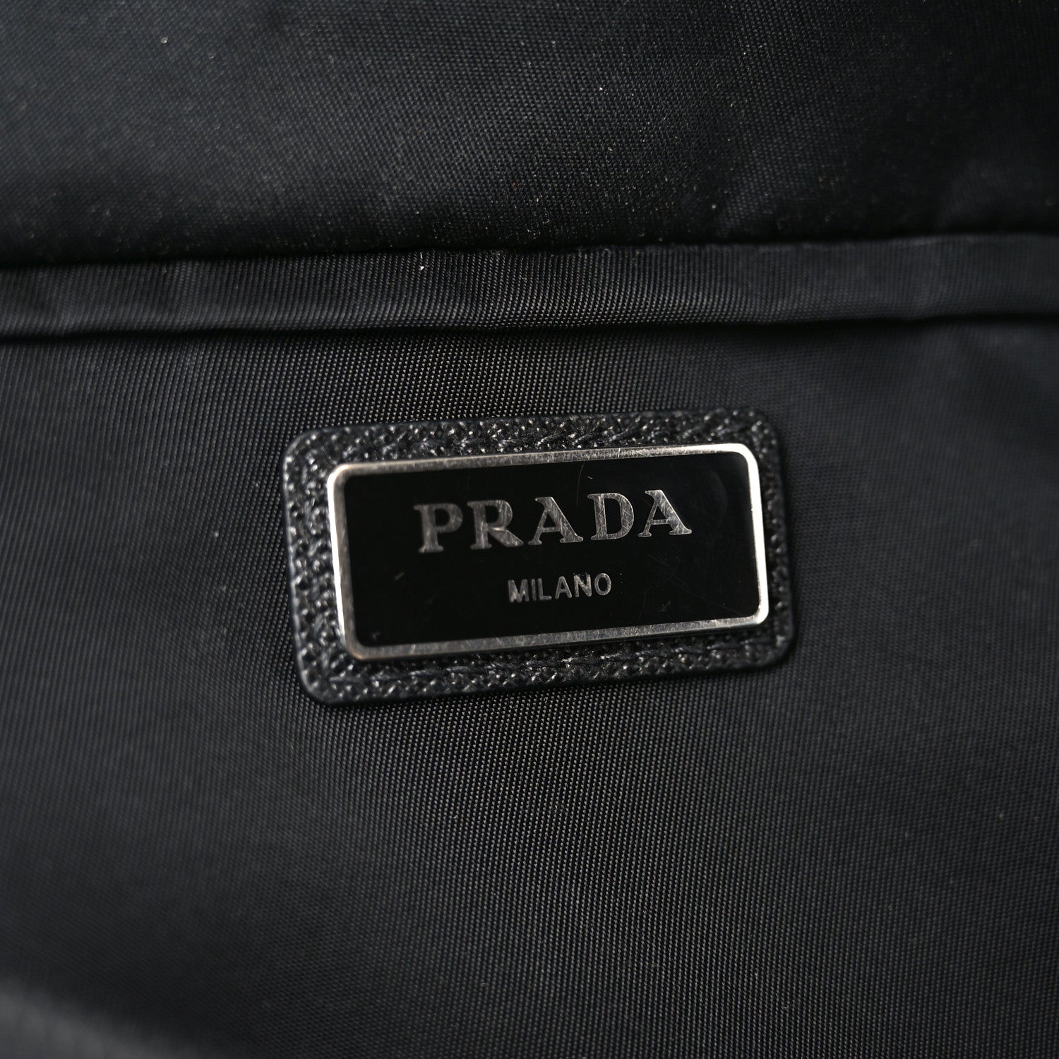 Prada Tessuto Nylon Belt Bag Black 6 of 9