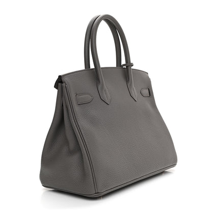 Hermes Togo Birkin 30 Etain 3 of 9