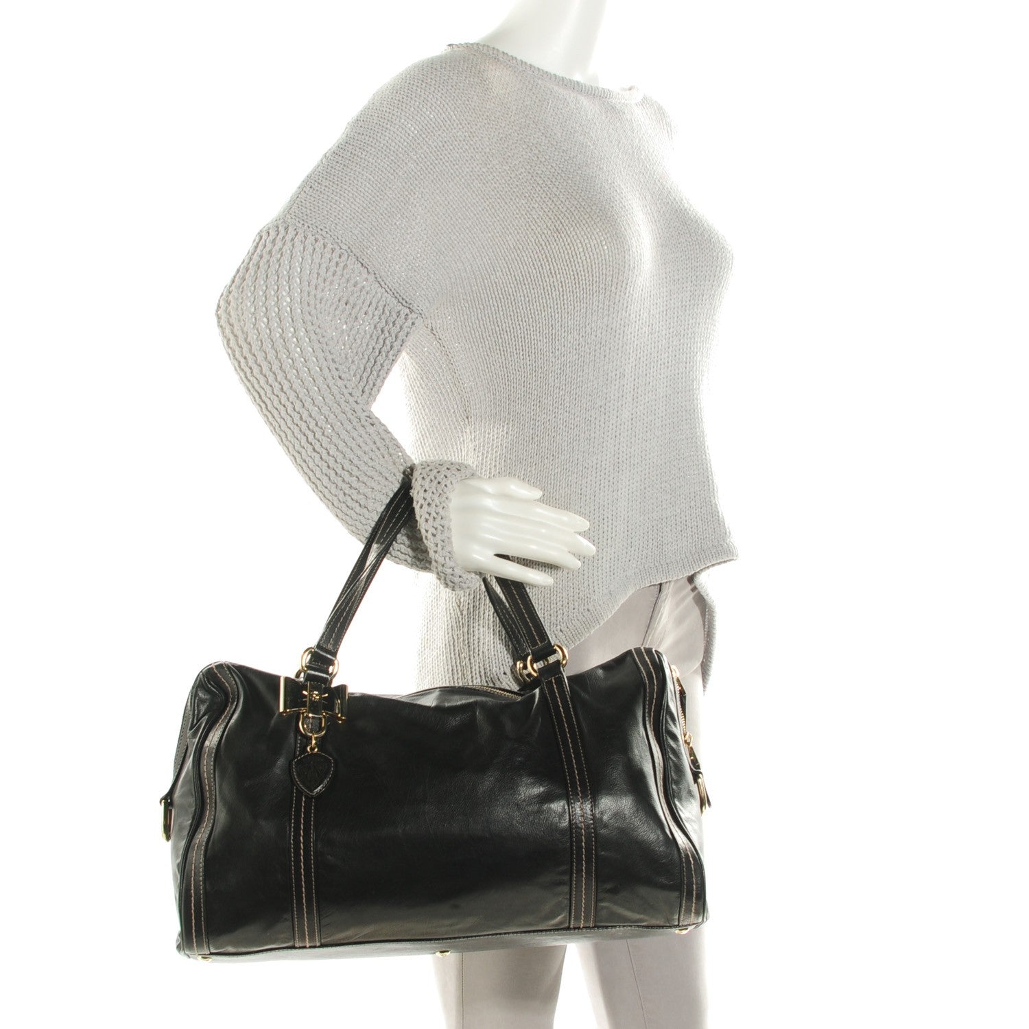 Gucci Nappa Medium Duchessa Boston Black 2 of 7