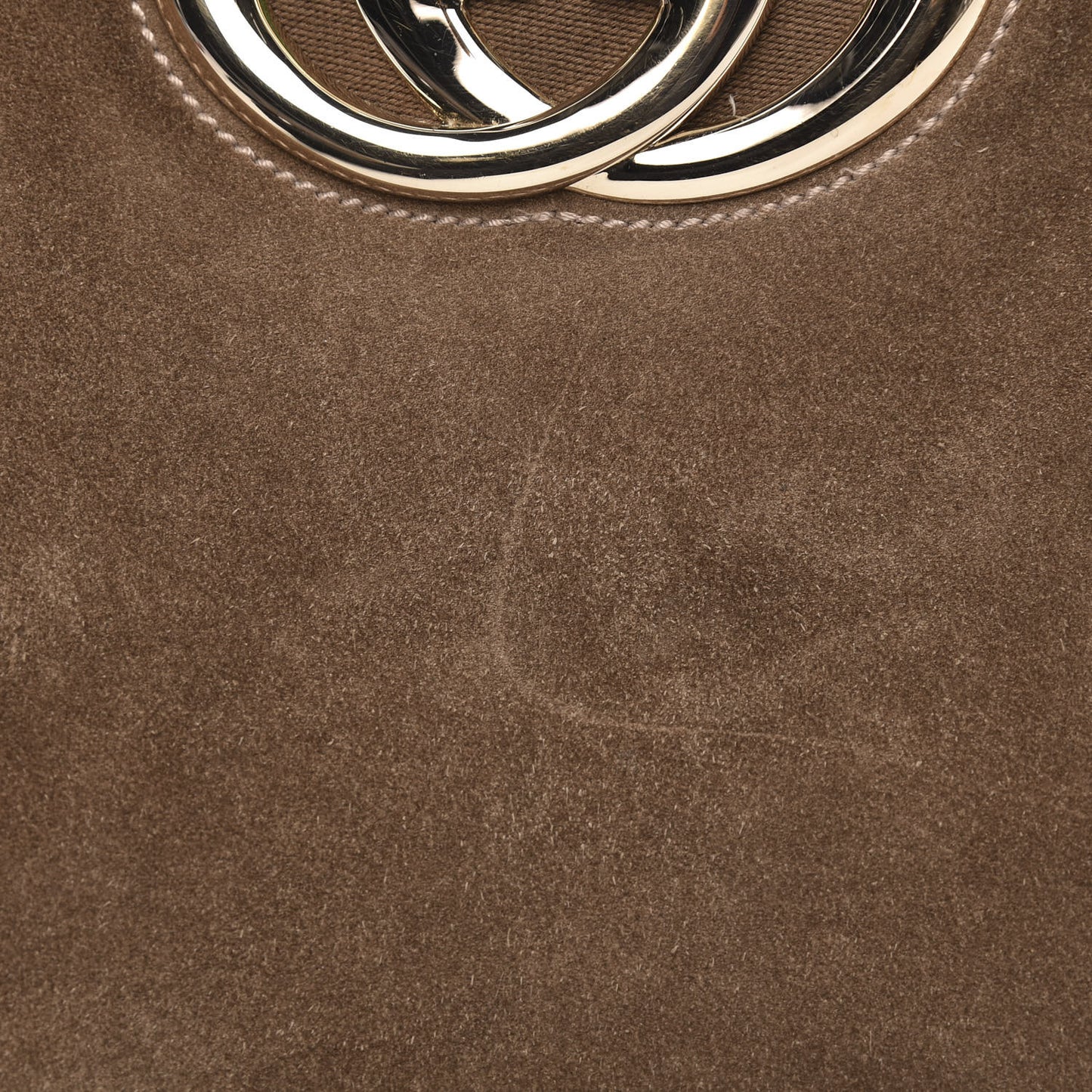 Suede Medium Britt Tote Brown