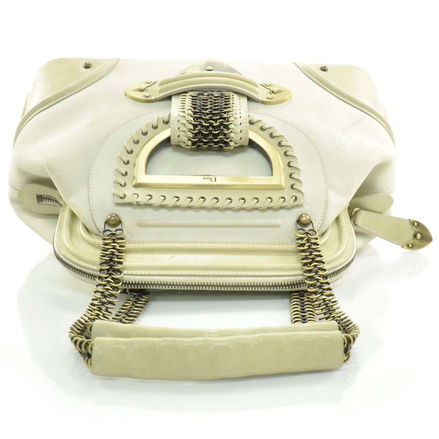 Nubuck Medium Jeanne Frame Bag