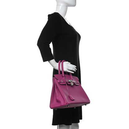 Hermes Epsom Birkin 30 Rose Pourpre 2 of 11