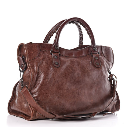 Balenciaga Agneau Classic Hardware City Chataigne 3 of 10