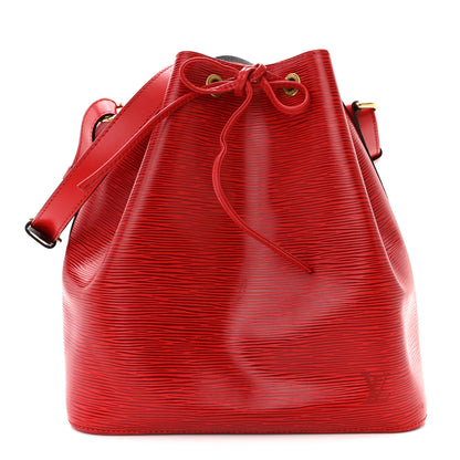 Louis Vuitton Epi Petit Noe Castillan Red 1 of 9