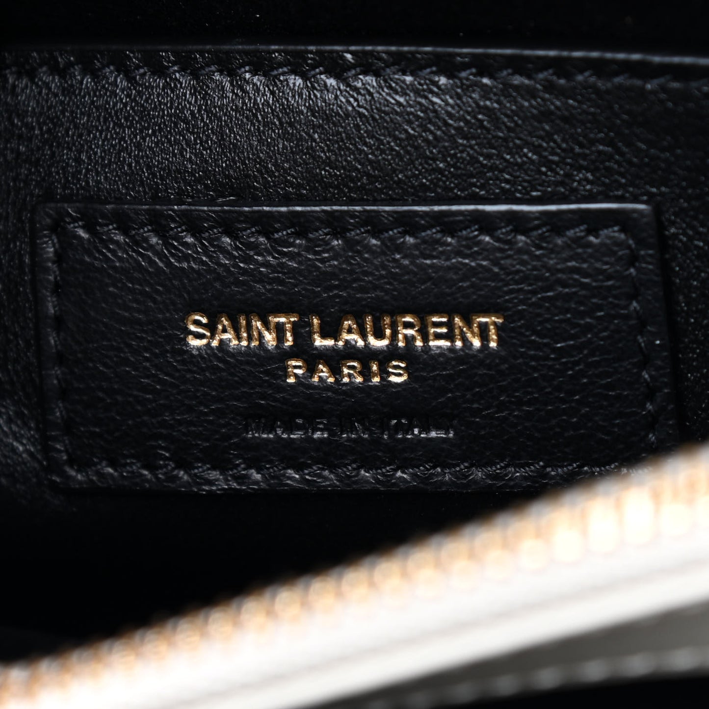 Calfskin Y Quilted Monogram Small Loulou Chain Satchel Crema Soft