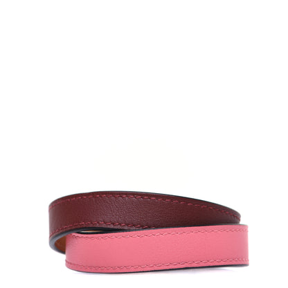 Hermes Swift Kelly Double Tour Bracelet T2 Rouge H Rose D'ete 3 of 7