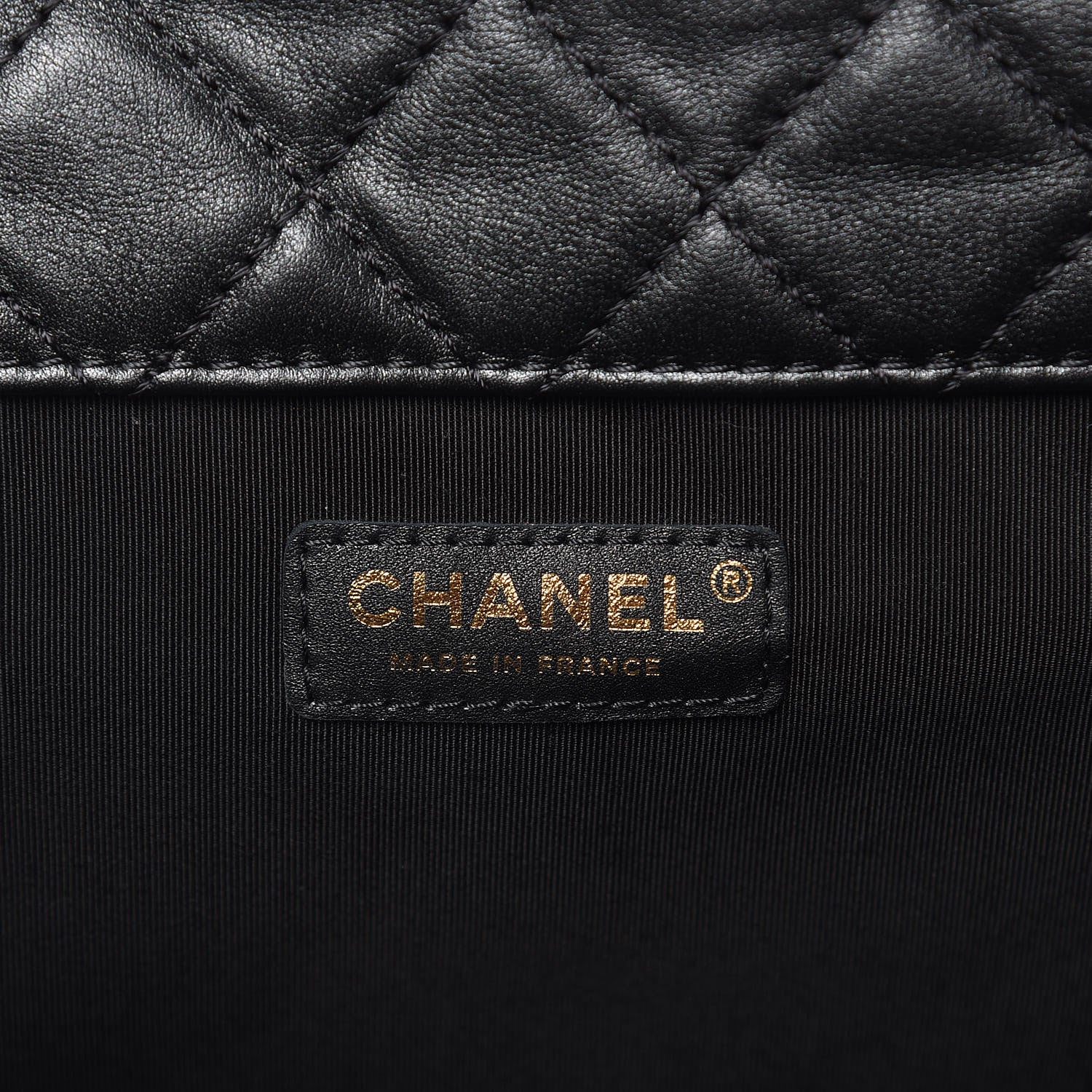 Chanel Calfskin Quilted XXL Travel Flap Bag Black 6 of 10