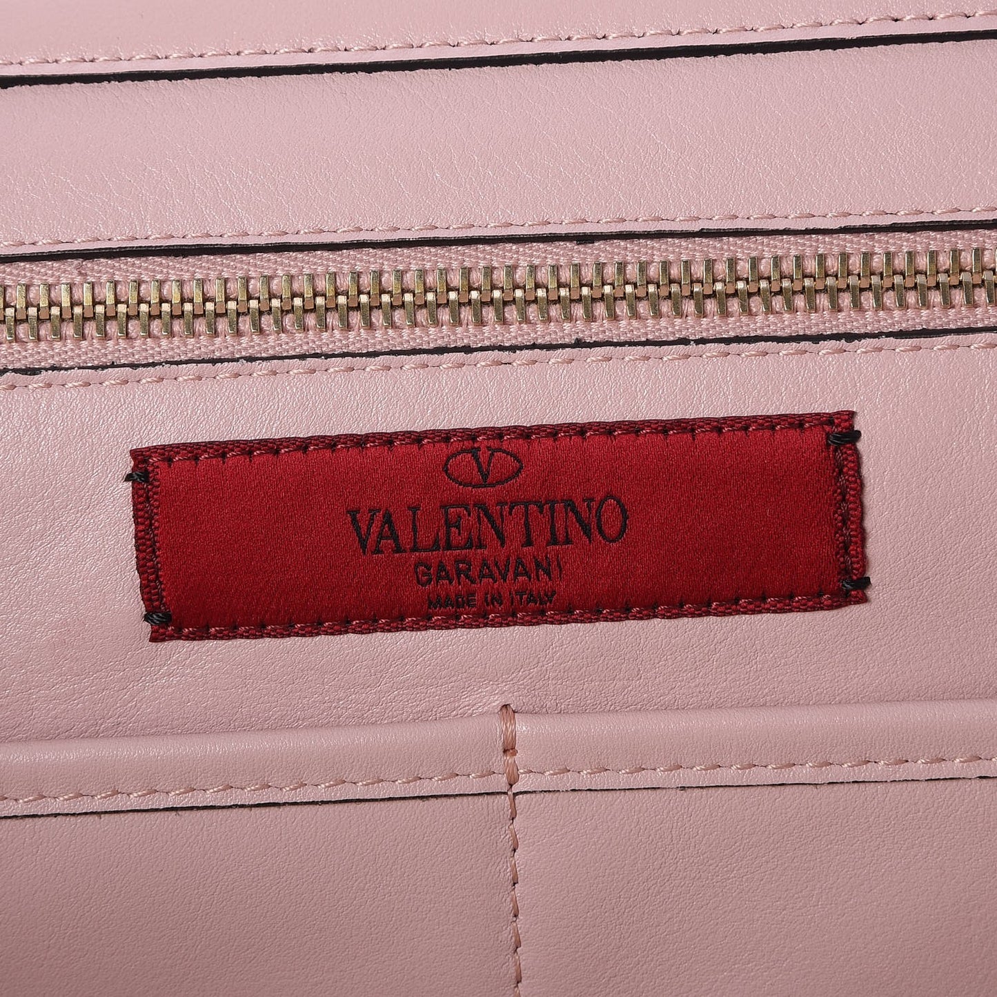 Vitello Medium Rockstud Tote Water Rose