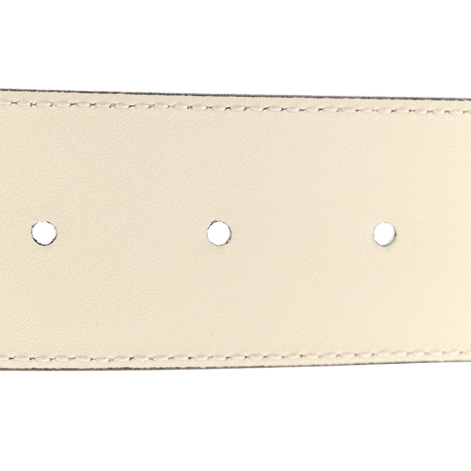 Gucci Calfskin Double G 40mm Belt 90 36 Mystic White 5 of 5