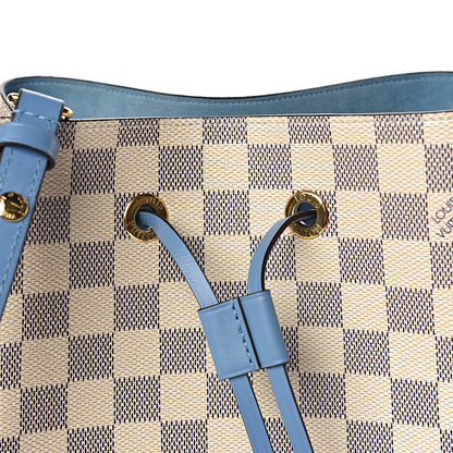Louis Vuitton Damier Azur Neonoe MM Bleuet 9 of 9