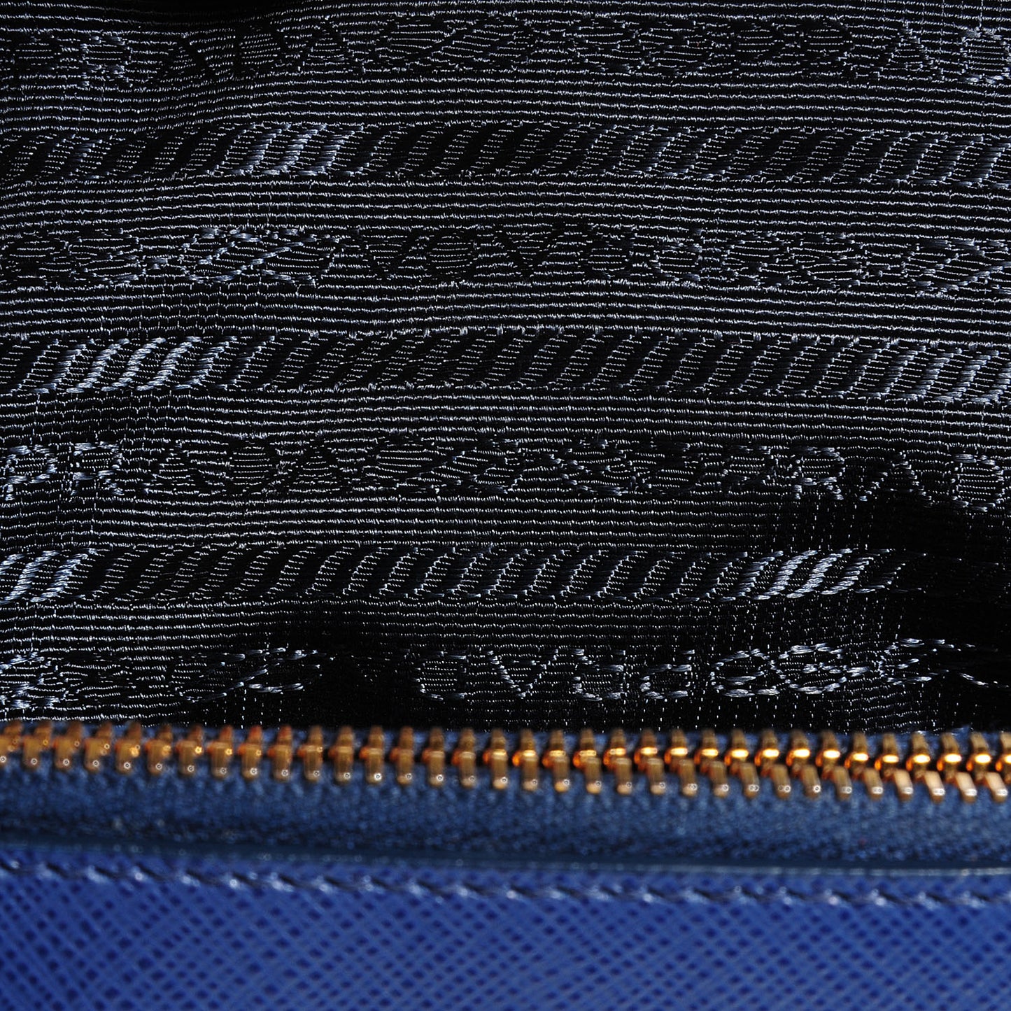 Saffiano Lux Mini Double Zip Tote Bleuette