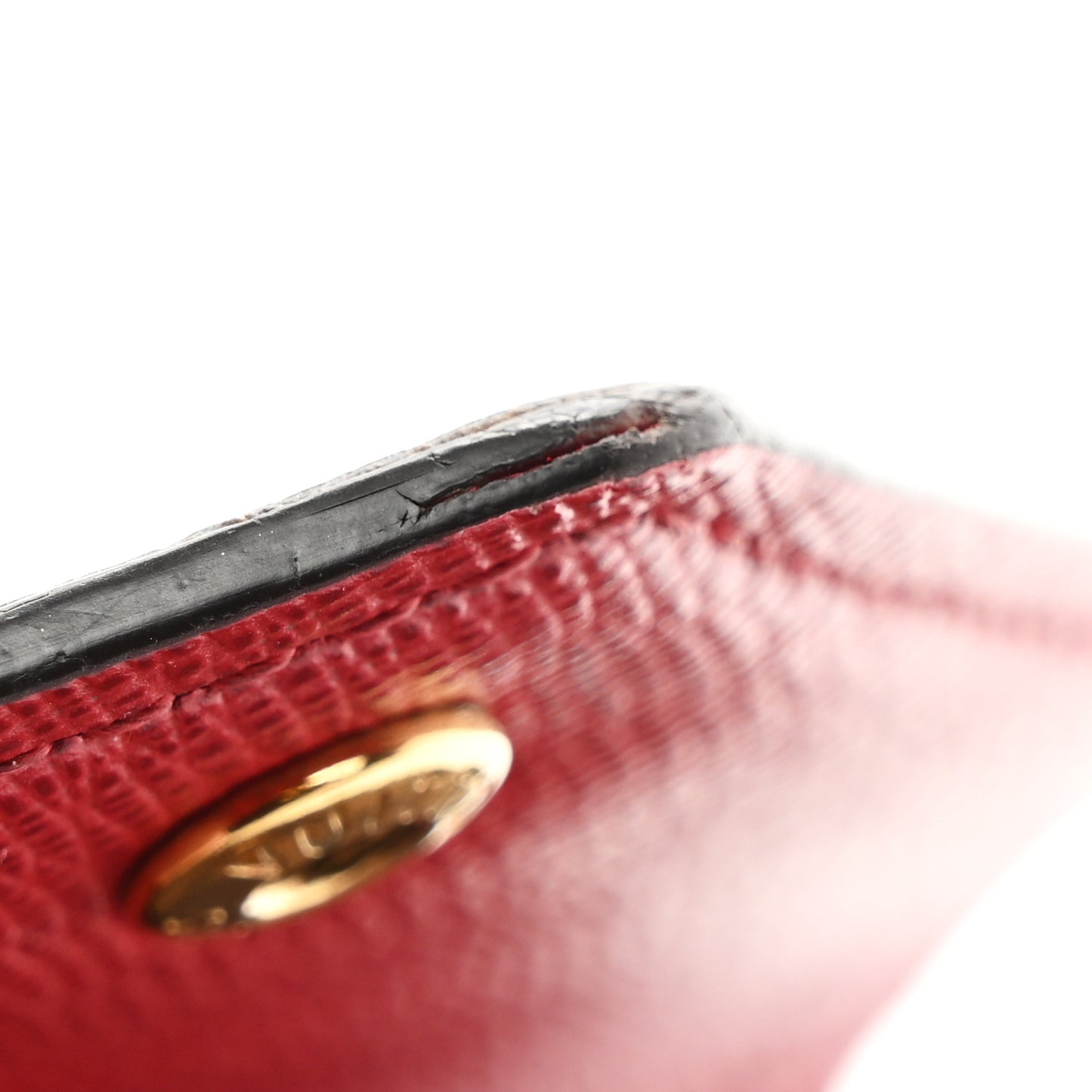 Damier Ebene Victorine Wallet Red