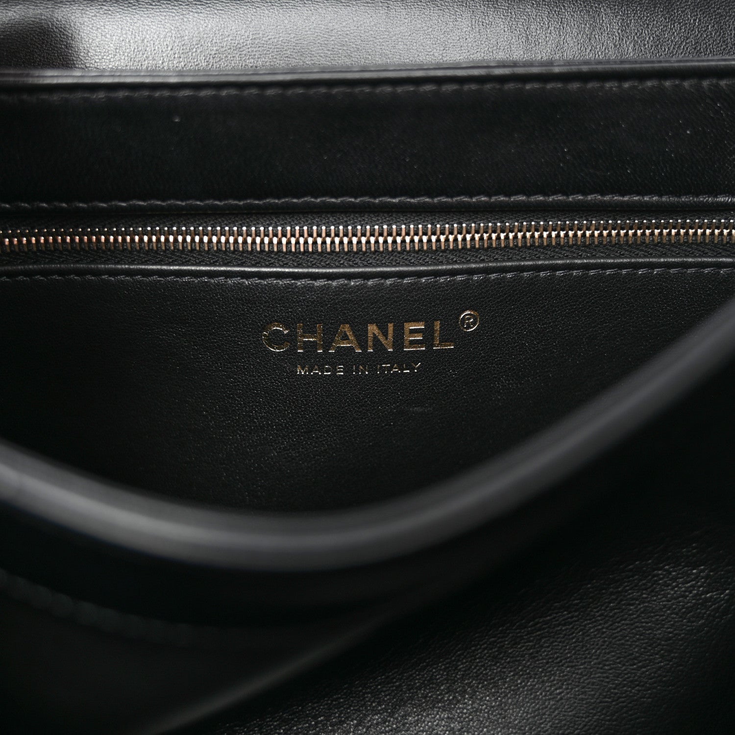 Chanel Lambskin Quilted Small Trendy CC Chain Dual Handle Flap Bag Black 6 of 11