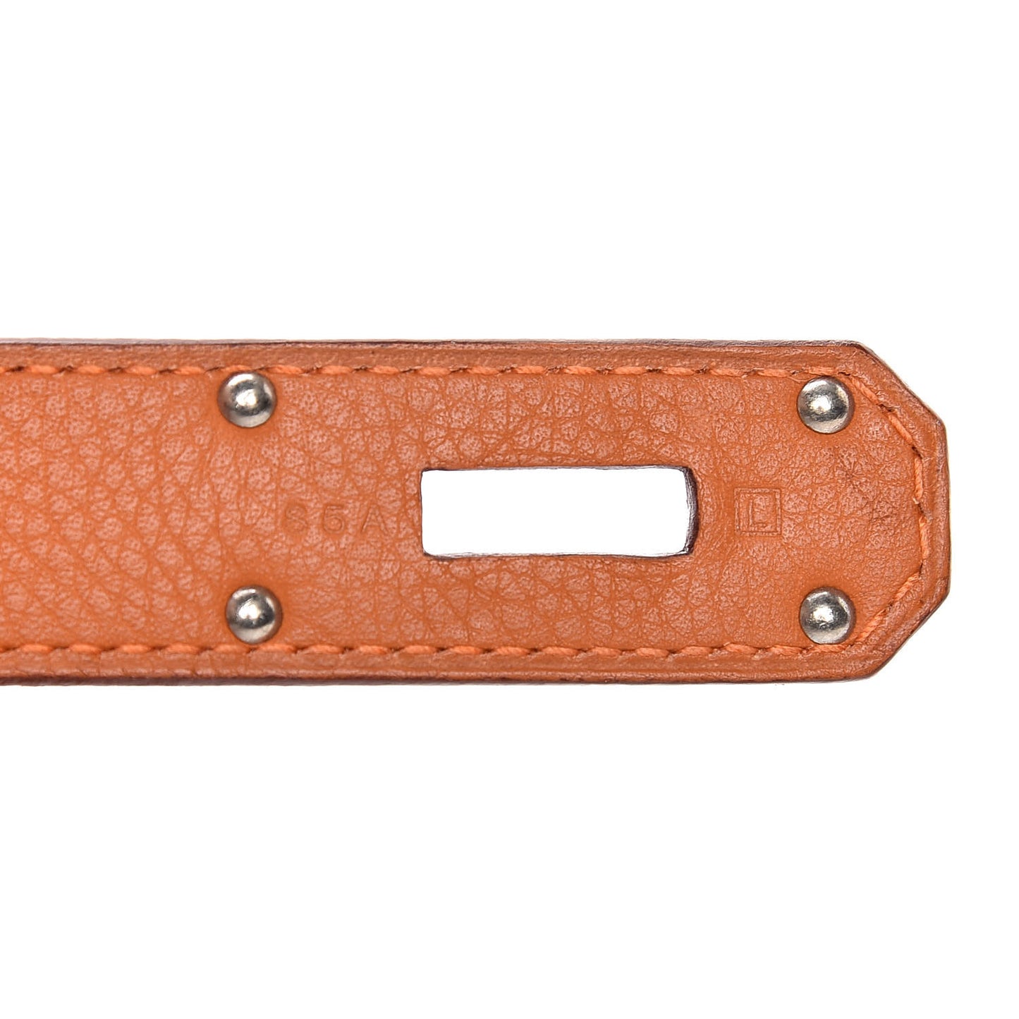 Taurillon Clemence JPG Birkin 42 Orange