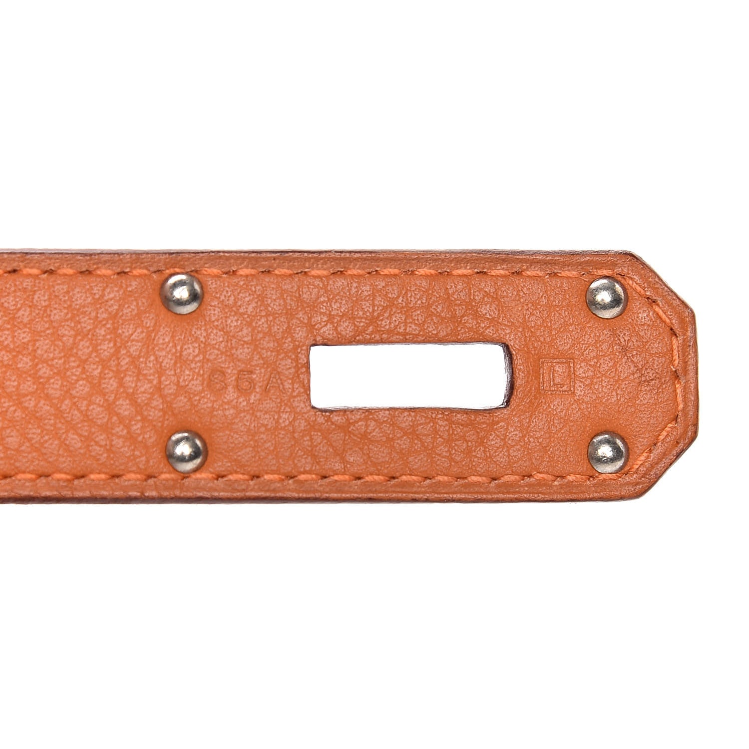 Hermes Taurillon Clemence JPG Birkin 42 Orange 7 of 11
