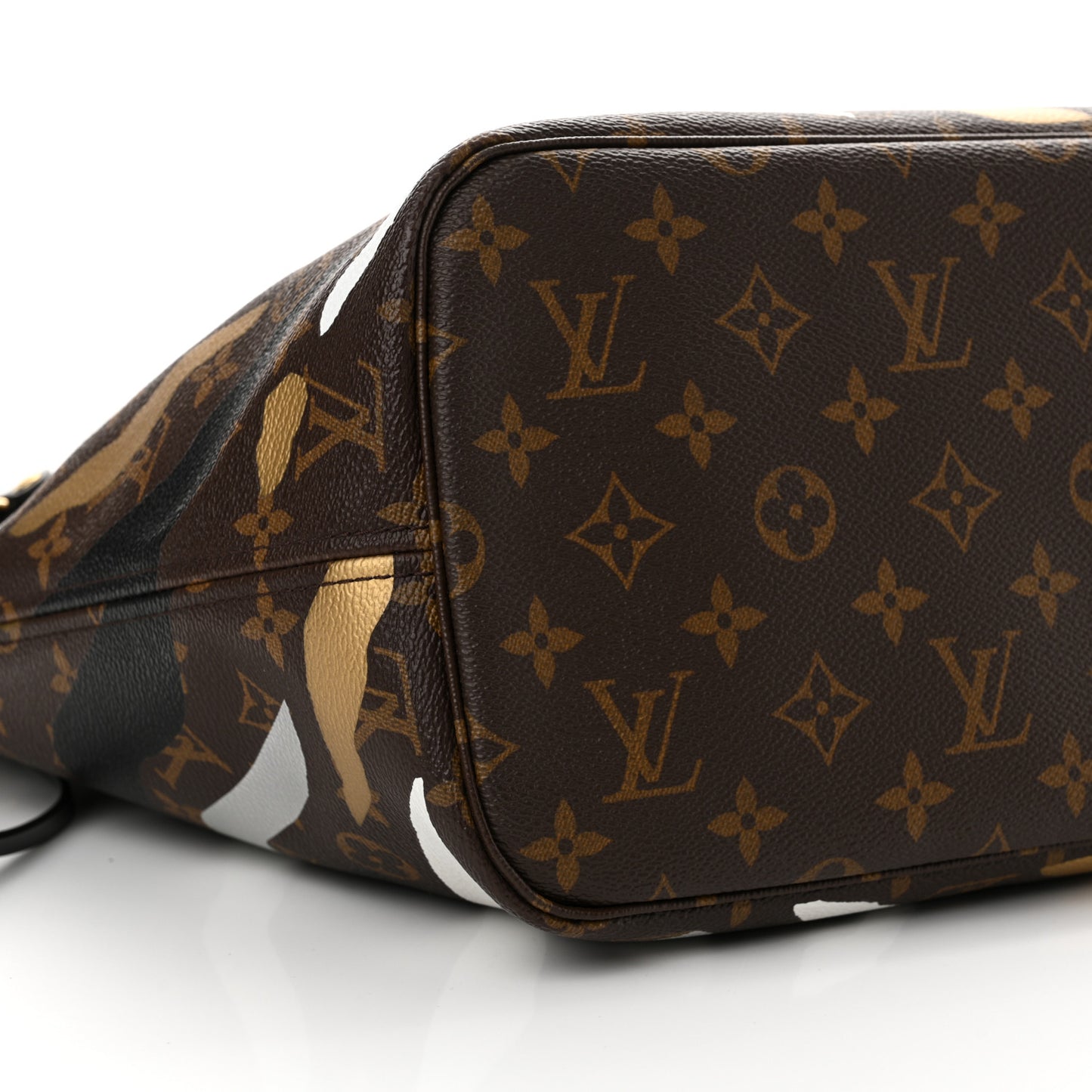x LoL Monogram Neverfull MM Gold Silver