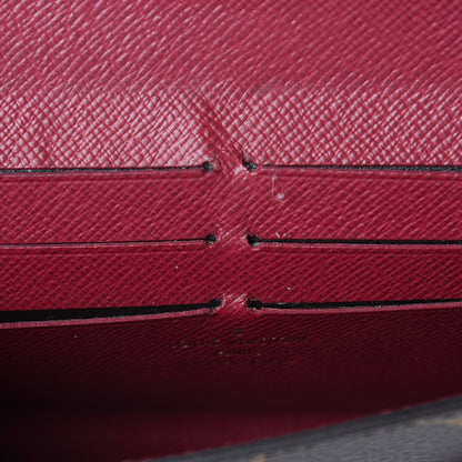 Louis Vuitton Monogram Jeanne Wallet Fuchsia 8 of 16