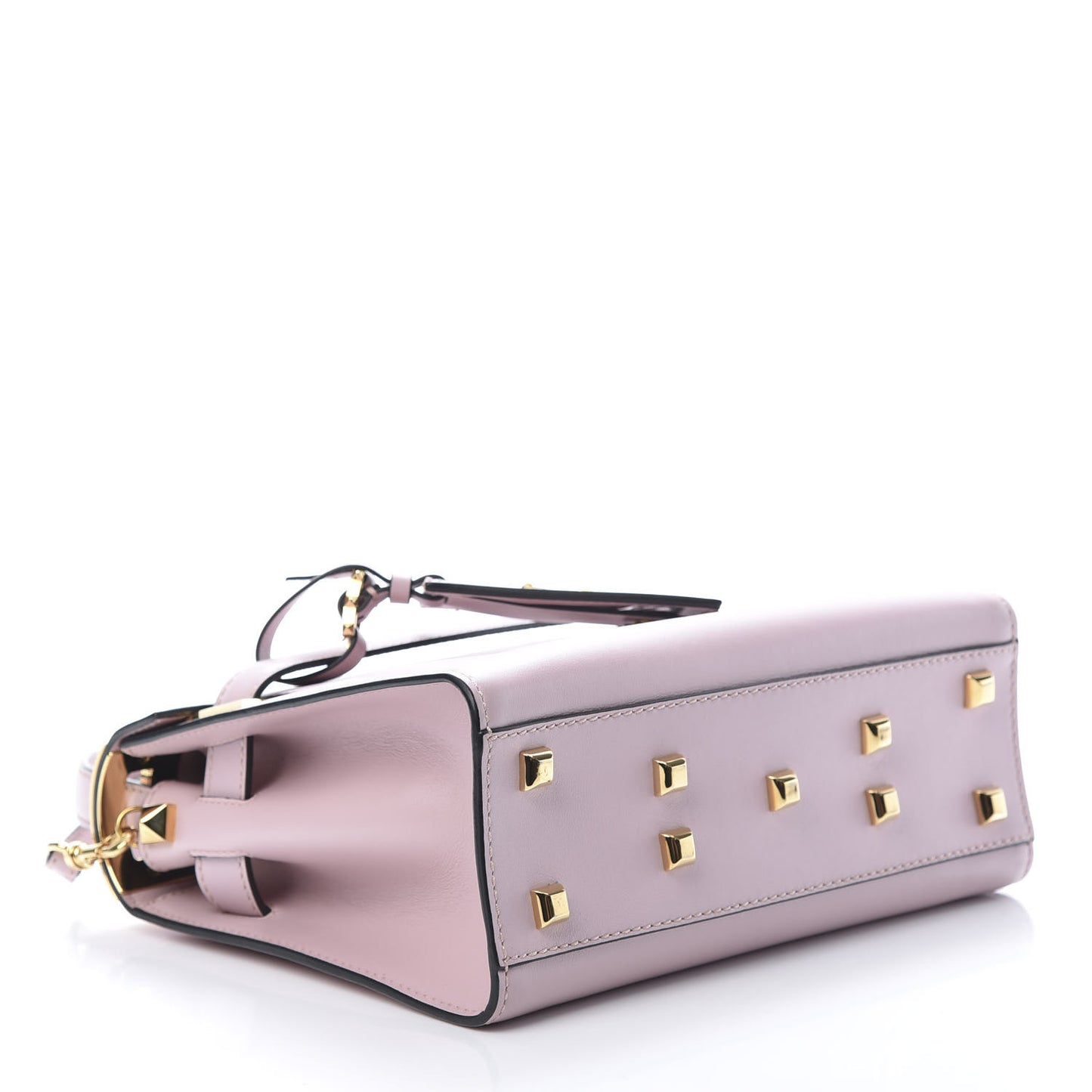 Vitello Small My Rockstud Frame Bag Water Rose