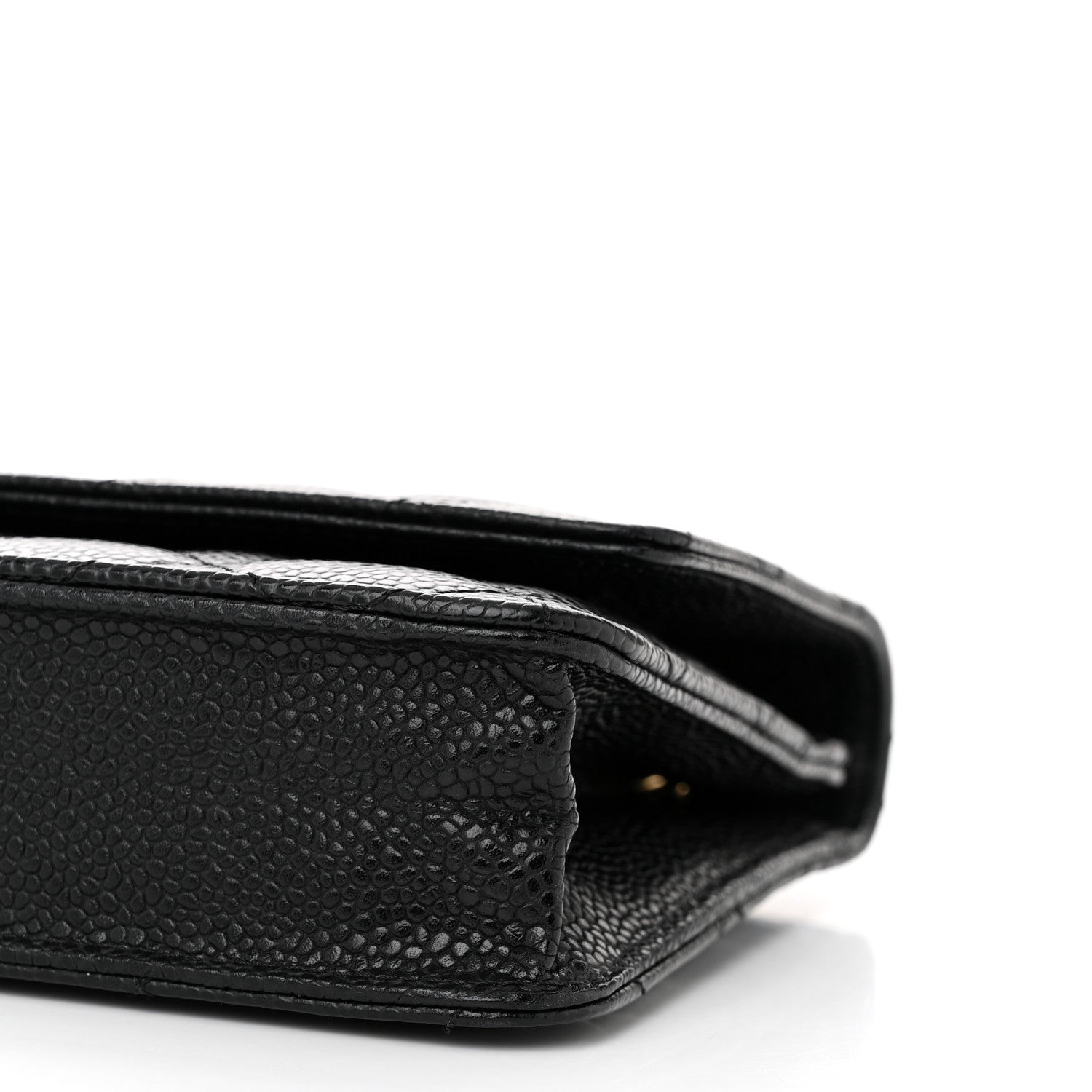 Chanel Caviar Quilted Wallet on Chain WOC Black 11 of 12