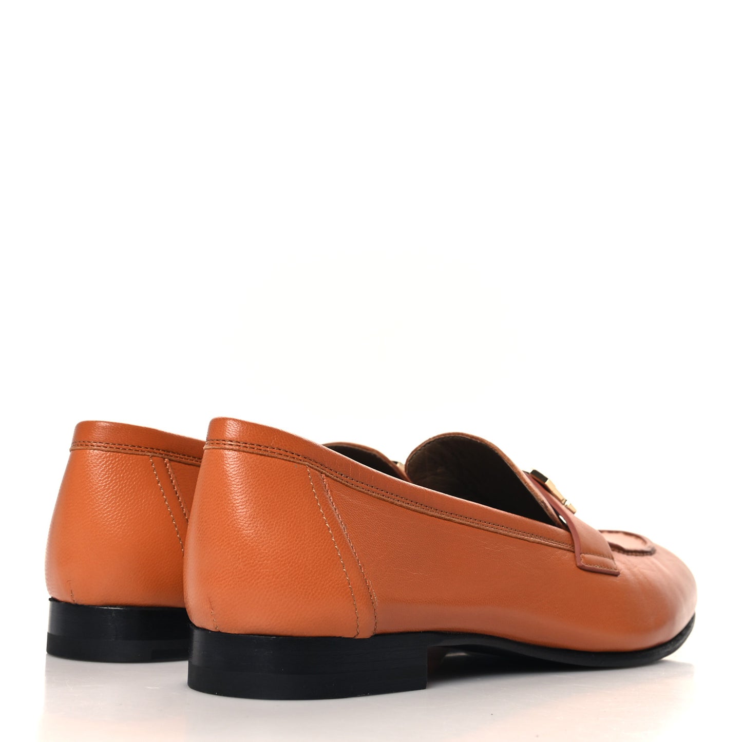 Goatskin Womens Paris Loafers 39 Marron Glaise
