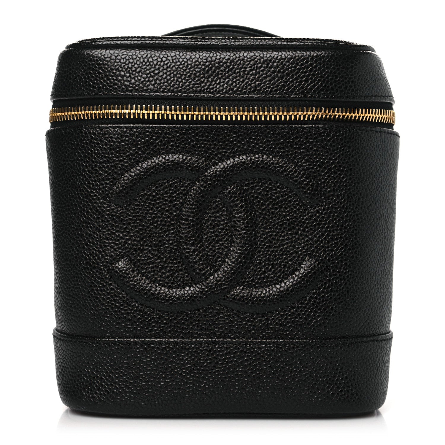 Chanel Caviar Cosmetic Vanity Bag Black 1 of 12