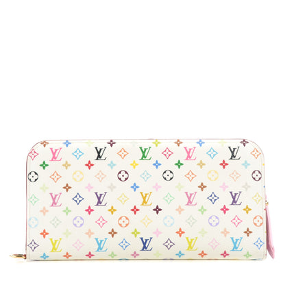 Louis Vuitton Monogram Multicolor Insolite Wallet White Litchi 1 of 7