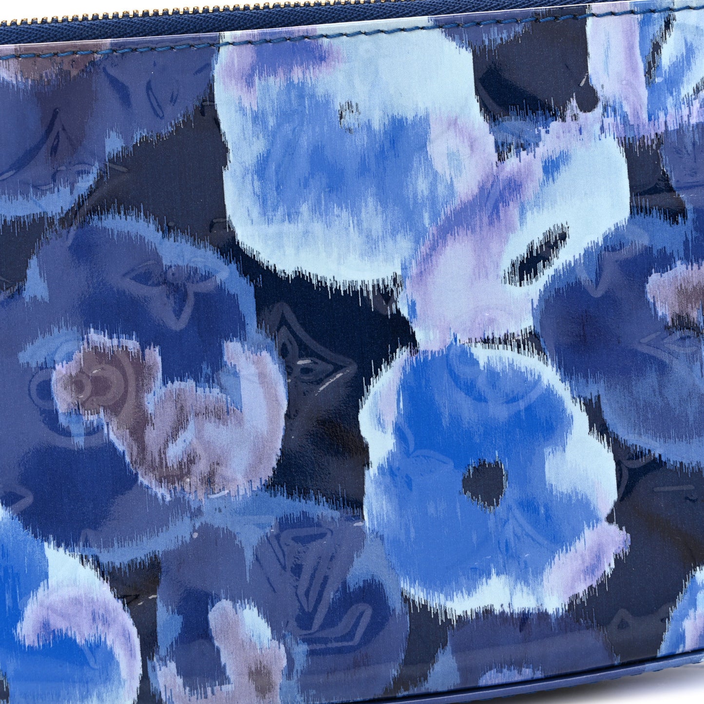 Vernis Ikat Pochette Accessories NM Grand Blue