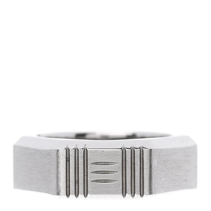 Hermes Stainless Steel Toolbox Ring 60 1 of 5