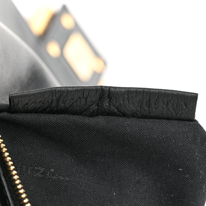 Fendi Nappa FF 1974 Embossed Baguette Black 7 of 10