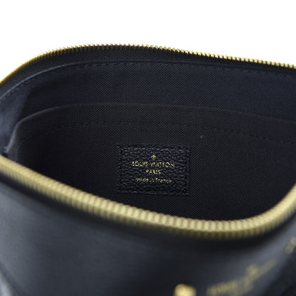 Louis Vuitton Empreinte Daily Pouch Black 6 of 10