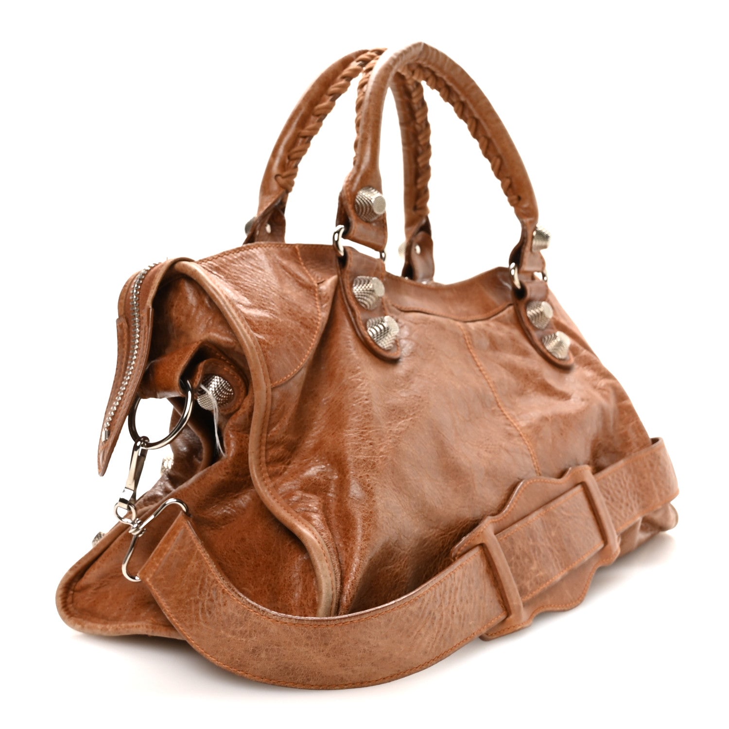 Balenciaga Agneau Giant 21 Silver Hardware City Sienna 4 of 12