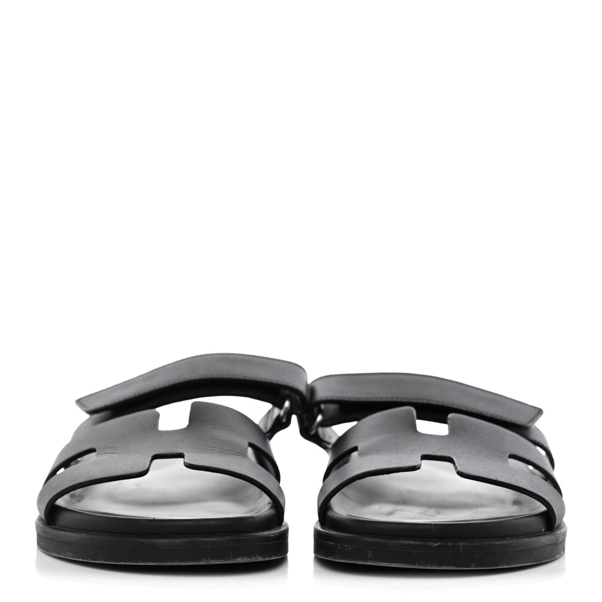 Calfskin Womens Chypre Sandals 38 Black