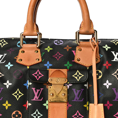 Louis Vuitton Monogram Multicolor Speedy 30 Black 6 of 18