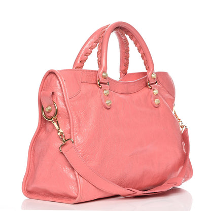 Balenciaga Agneau Giant 12 Gold Hardware City Rose Jaipure 4 of 13