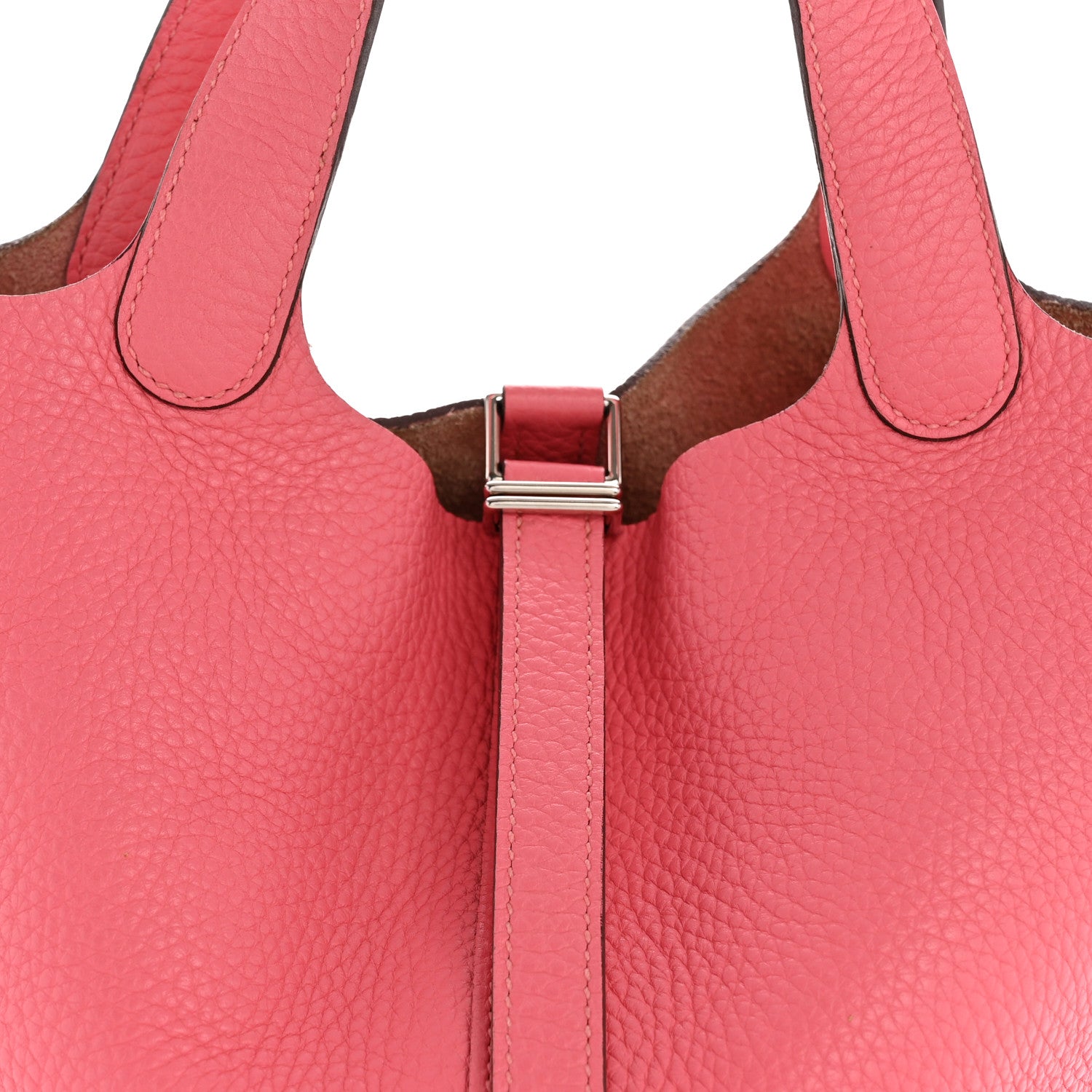 Hermes Taurillon Clemence Picotin Lock 18 PM Rose Azalee 1879004