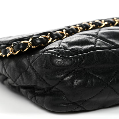 Chanel Calfskin Quilted Medium Chain Me Flap Black 9 of 10