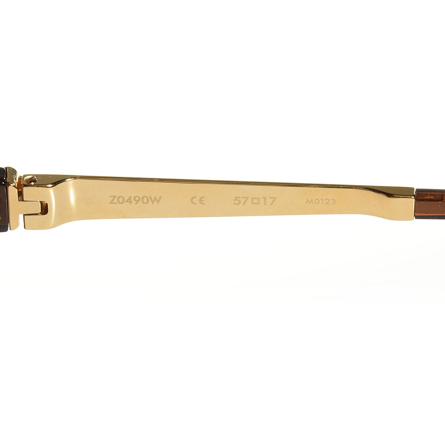 Petit Soupcon Rond Sunglasses Z0490W Brown Glitter